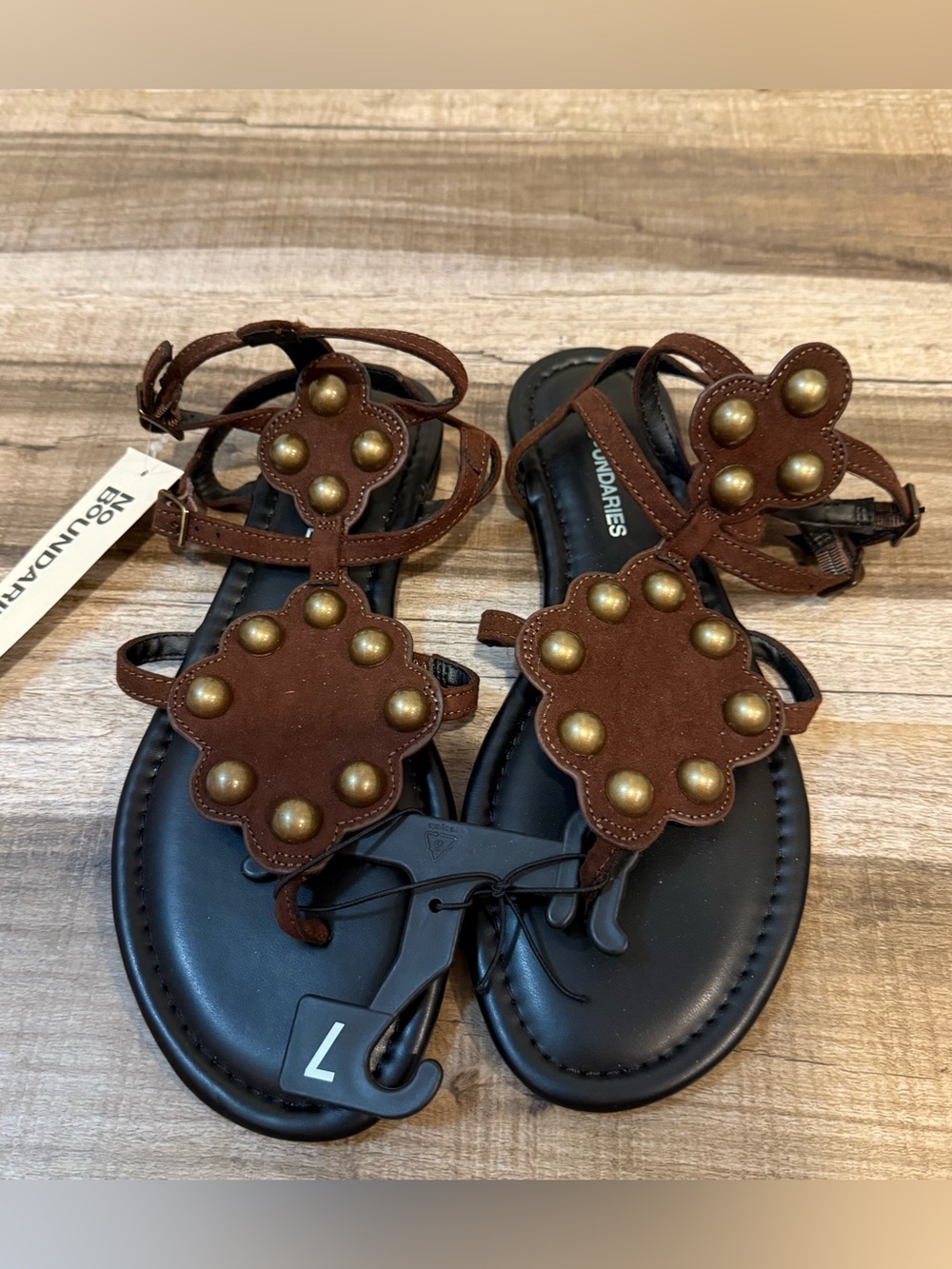 No boundaries gladiator sandals